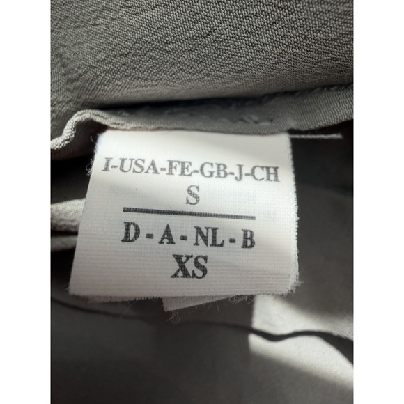 Rivamonti By Brunello Cucinelli Saks Dress Size XS Gray Minimalist Quiet Luxury - Picture 6 of 12